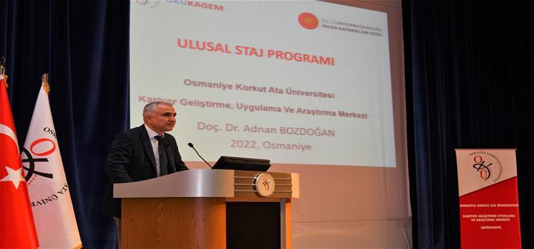 “Ulusal Staj Programı (USP)” Bilgilendirme Toplantıları Üniversitemizde Yapıldı